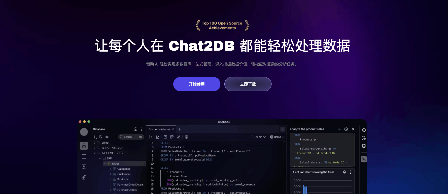 Chat2DB测评：AI驱动的数据库管理新选择（含折扣码H8L3Q4）